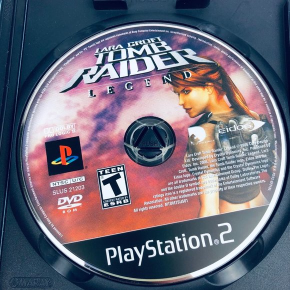 PS2 PlayStation 2 Lara Croft Tomb Raider Legend NTSC U/C includes Manual - Picture 7 of 7